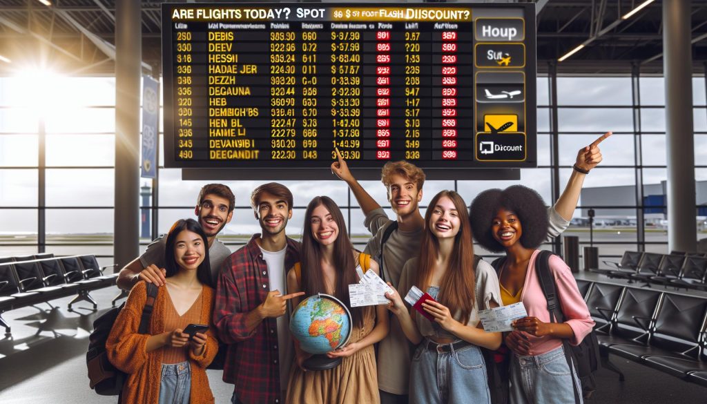 Are flights cheap today? Spot Flash Discounts for Your Next Adventure