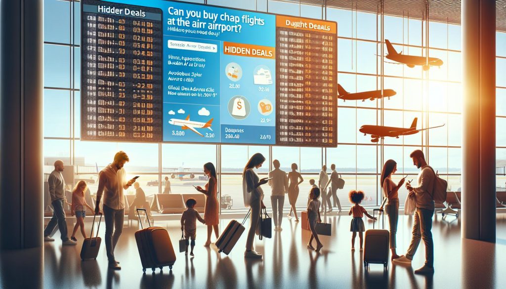 Can you buy cheap flights at the airport? Hidden Deals You Need to Know!