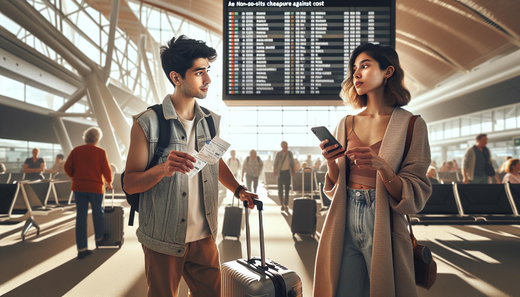 Are non stop flights cheaper? Weighing Convenience Against Cost