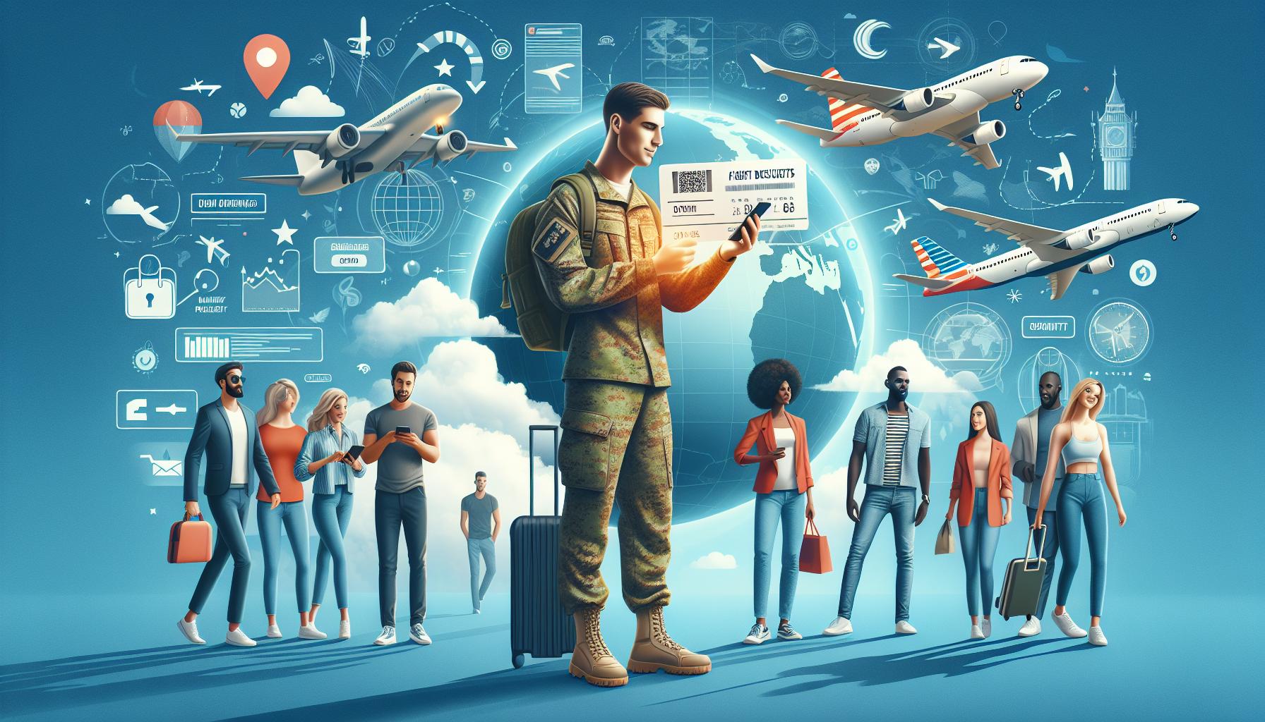 Types of Flight Discounts Available for Military Personnel